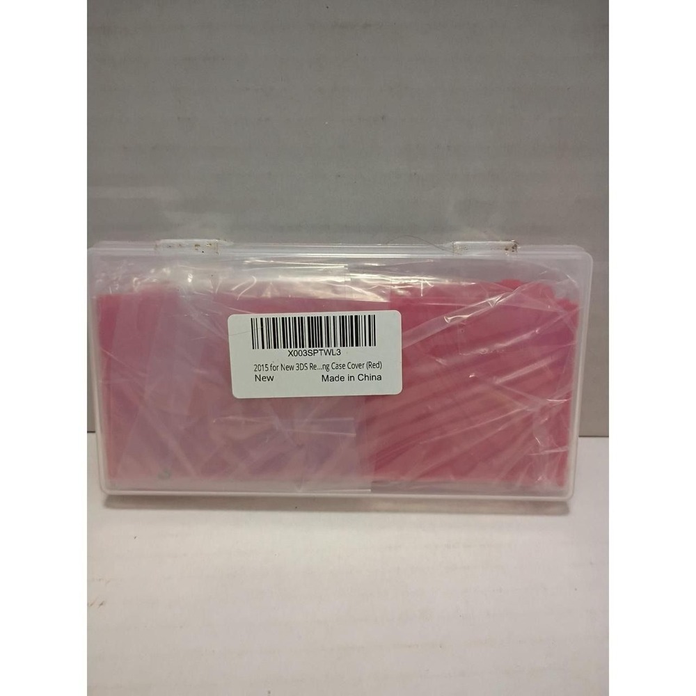 Nintendo 3 DS Case Red for 2015 ONLY
